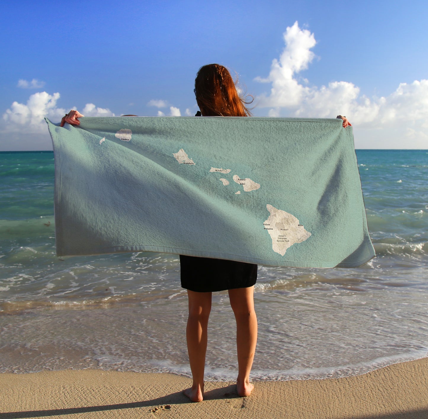 Hawaii Sea Glass Quick Dry Towel