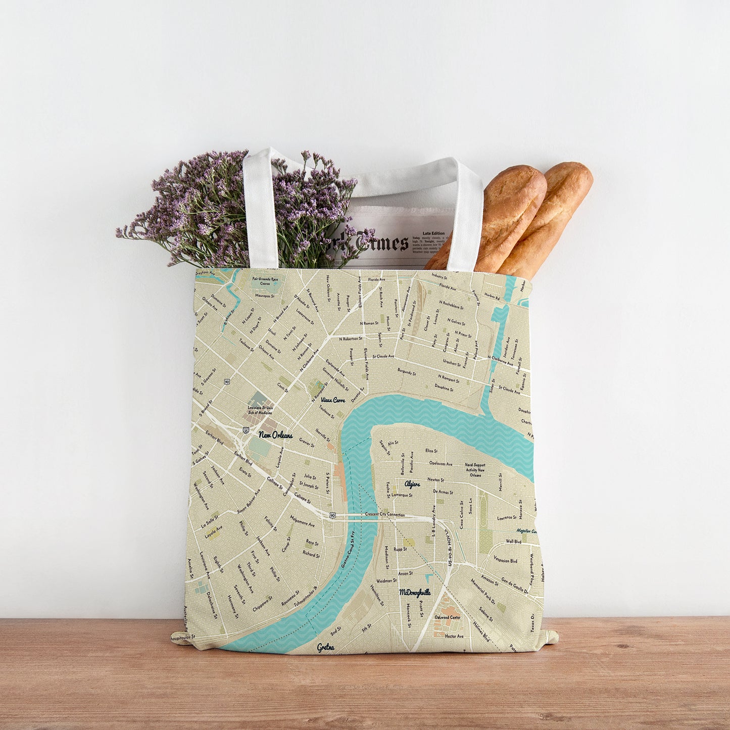 New Orleans Modern Wave Tote